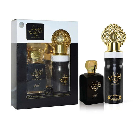 Giftset - Ehsas Al Hub - Perfume & Deodorant (spray)