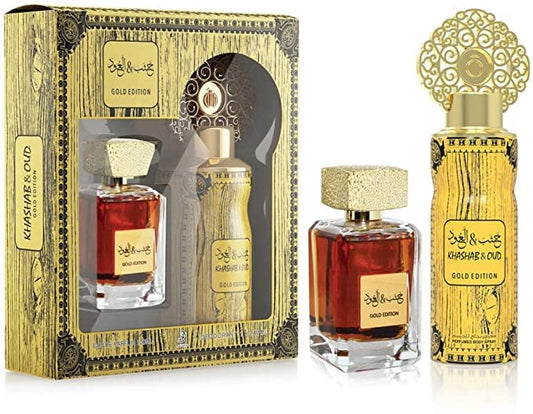 Giftset -Khashab & Oud - Perfume & Deodorant (spray)